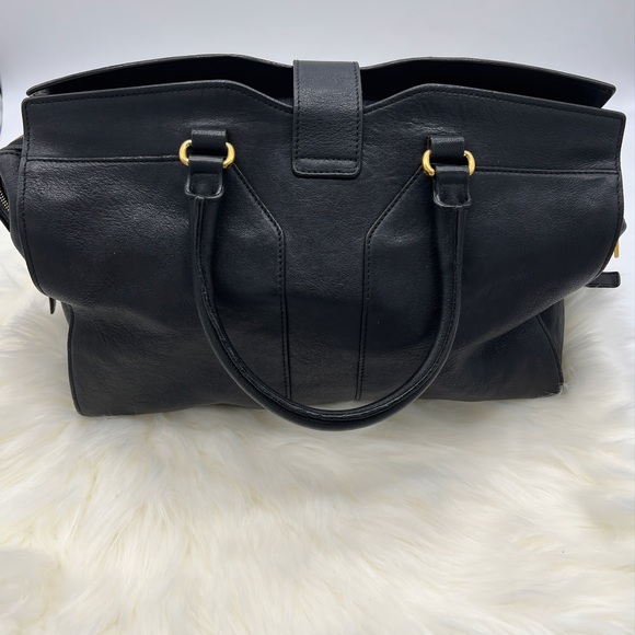 YSL Vintage Y Cabas Black Bag - Picture 9 of 13